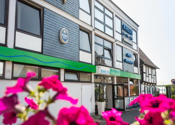 ホテル Rheinterrassen Cafe Restaurant